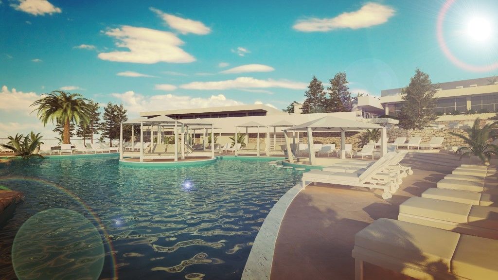 Port 9 Island Family Resort Korčula Eksteriør bilde